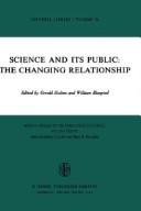 Cover of: Science and its public by edited by Gerald Holton and William A. Blanpied.