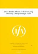 Cover of: Cross-Border Effects of Restructuring Including Change of Legal