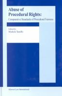 Cover of: Abuse of Procedural Rights: Comparative Standards of Procedural