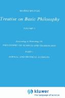 Cover of: Treatise on Basic Philosophy: Volume 7: Epistemology and Methodology III: Philosophy of Science and Technology Part I by Mario Bunge, Mario Bunge