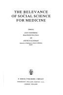 Cover of: The Relevance of Social Science for Medicine (Culture, Illness and Healing) by 