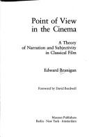 Point of view in the cinema by Edward Branigan