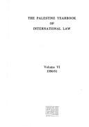 Cover of: The Palestine Yearbook of International Law 1990-1991