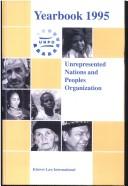 Cover of: Unrepresented Nations and Peoples Organization Yearbook 1995 (Unrepresented Nations and Peoples Organization Yearbook)