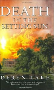 Cover of: Death in the Setting Sun (Crime Collection) by Deryn Lake