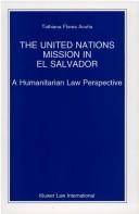 Cover of: United Nations Mission in El Salvador | Tathiana Flores AcunМѓa