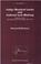 Cover of: Judge Manfred Lachs and Judicial Law-Making:Opinions on the International Court of Justice, 1967-1993 (Judges, Vol 2)