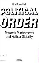 Cover of: Political order by Uriel Rosenthal