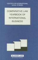 Cover of: Comparative Law Yearbook of International Business