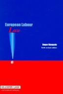 Cover of: European Labour Law by Roger Blanpain