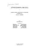 Cover of: Syneisphora McGill by editor, John M. Fossey.