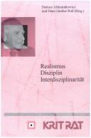 Cover of: Realismus, Disziplin, Interdisziplinarität