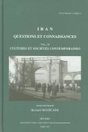 Cover of: Iran: Questions Et Connaissances : Cultures Et Societes Contemporaines (Cahiers De Studia Iranica) (Cahiers De Studia Iranica)