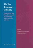 Cover of: The tax treatment of NGO's by edited by Paul Bater, Frits Hondius, and Penina Kessler Lieber.