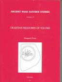 Cover of: Urartian Measures Of Volume (Ancient Near Eastern Studies. Supplement) (Ancient Near Eastern Studies. Supplement)