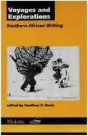 Cover of: Southern African Writing: Voyages and Explorations (Matatu, 11)