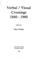 Cover of: Verbal, visual crossings, 1880-1980