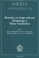 Mémoire en temps advenir by Alex Vanneste