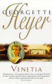 Cover of: Venetia by Georgette Heyer