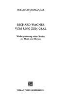 Cover of: PARSIFAL: DER ZUKUNFTSWEG DES MENSCHEN IN RICHARD WAGNERS MUSIKDRAMA.