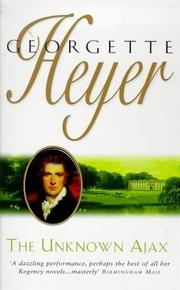 Cover of: The Unknown Ajax by Georgette Heyer