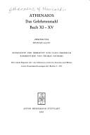 Cover of: Das Gelehrtenmahl by Athenaeus of Naucratis