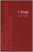 Cover of: 1 Kings: Volume 1/1 Kings 1 11