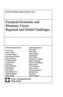 Cover of: European economic and monetary union: regional and global challenges