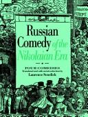 Cover of: Russian Comedy of the Nikolaian Era (Russian Theatre Archive (Paperback M.E. Sharpe))