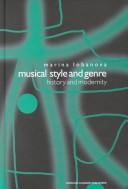 Cover of: Musical style and genre | M. Lobanova
