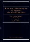 Cover of: Advanced Mathematics for Applied and Pure Sciences