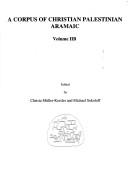 The Christian Palestinian Aramaic New Testament Version from the Early Period: Gospels