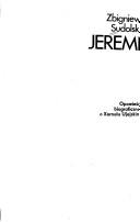 Cover of: Jeremi: opowieść biograficzna o Kornelu Ujejskim