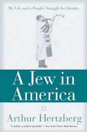 Cover of: A Jew in America by Arthur Hertzberg