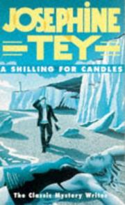 Cover of: A Shilling for Candles by Josephine Tey