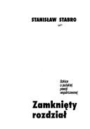 Cover of: Zamknięty rozdział: szkice o polskiej poezji współczesnej