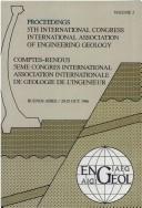 Cover of: Proceedings by International Association of Engineering Geology. International Congress