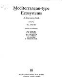 Cover of: Mediterranean-Type Ecosystems: A Data Source Book (Tasks for Vegetation Science)