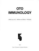 Cover of: Oto immunology by edited by Jan E. Veldman and Brian F. McCabe.
