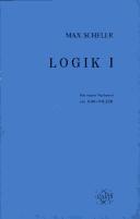 Cover of: Logik I.Mit einem Nachwort von Jorg Willer.