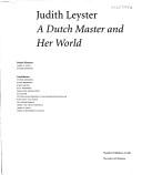Cover of: Judith Leyster : A Dutch Master and Her World