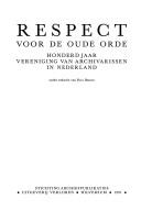 Cover of: Respect voor de oude orde by P. Brood