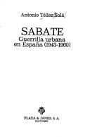 Cover of: Sabaté by Antonio Téllez