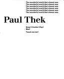 Cover of: Paul Thek by Paul Thek, Paul Thek