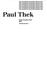 Cover of: Paul Thek