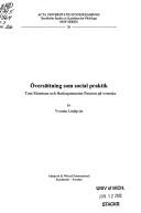 Cover of: Oversattning som social praktik by Yvonne Lindqvist