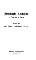 Cover of: Eisenstein Revisited: A Collection of Essays (ACTA Universitatis Stockholmiensis)