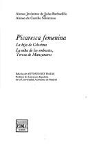 Cover of: Picaresca femenina