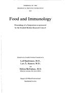 Cover of: Food and immunology: Proceedings of a symposium co-sponsored by the Swedish medical research council (Symposia of the Swedish Nutrition Foundation)