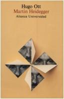 Cover of: Martin Heidegger by Hugo Ott